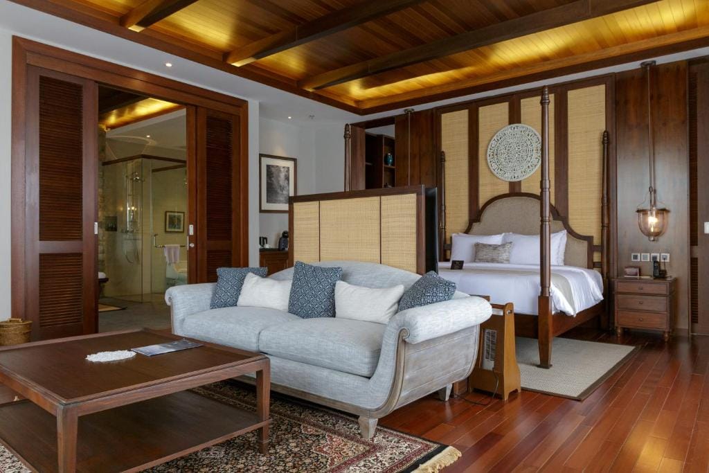 hotel plataran bromo duza sypialnia