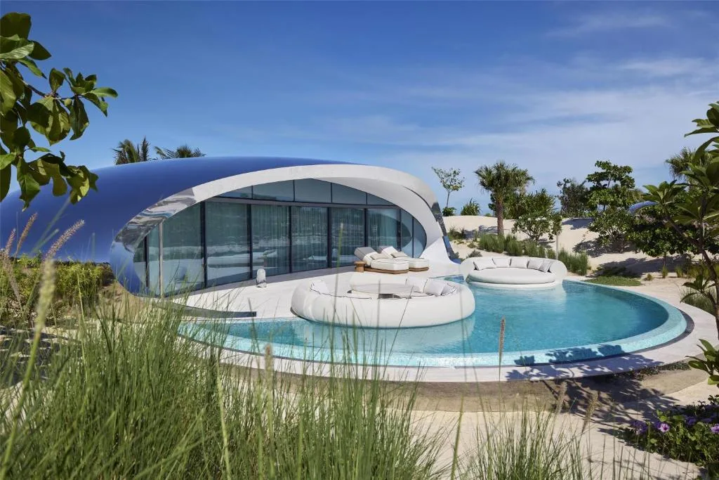 shebara resort villa pool