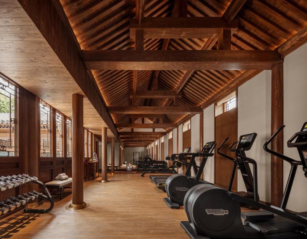 mandarin oriental qianmen beijing siłownia