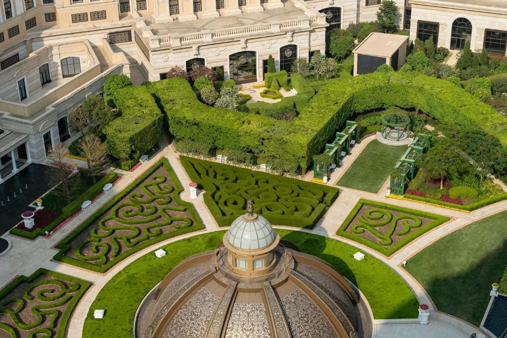 palazzo versace macau ogród