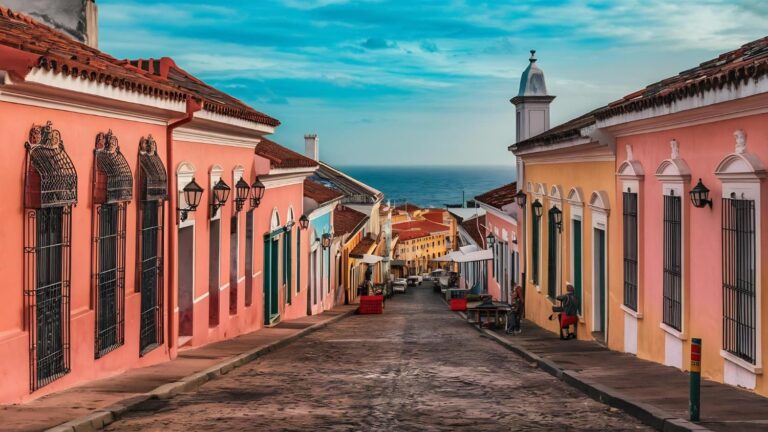 widok na stare miasto Panama City