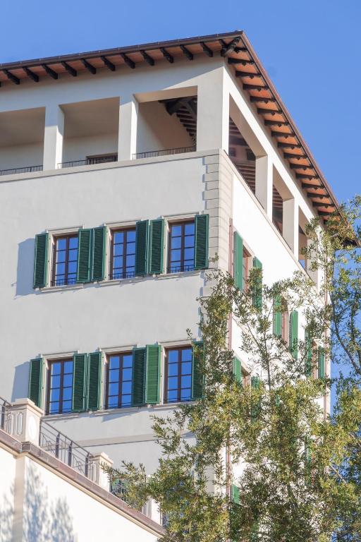 collegio alla querce fasada budynku w toskańskim stylu