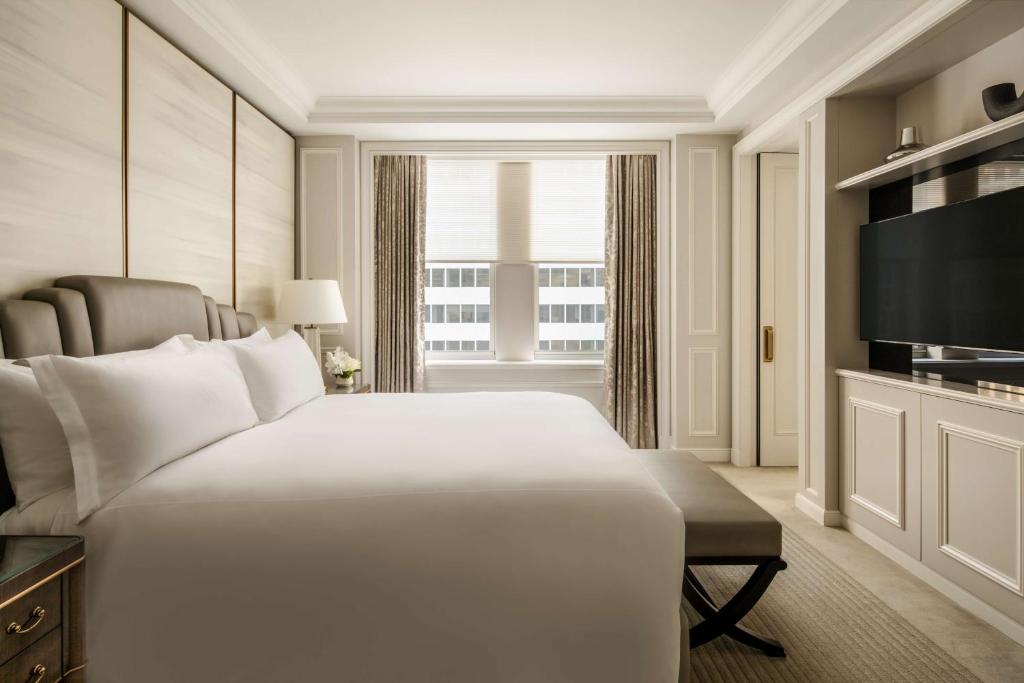 waldorf astoria new york sypialnia w stylu klasycznym Art Deco