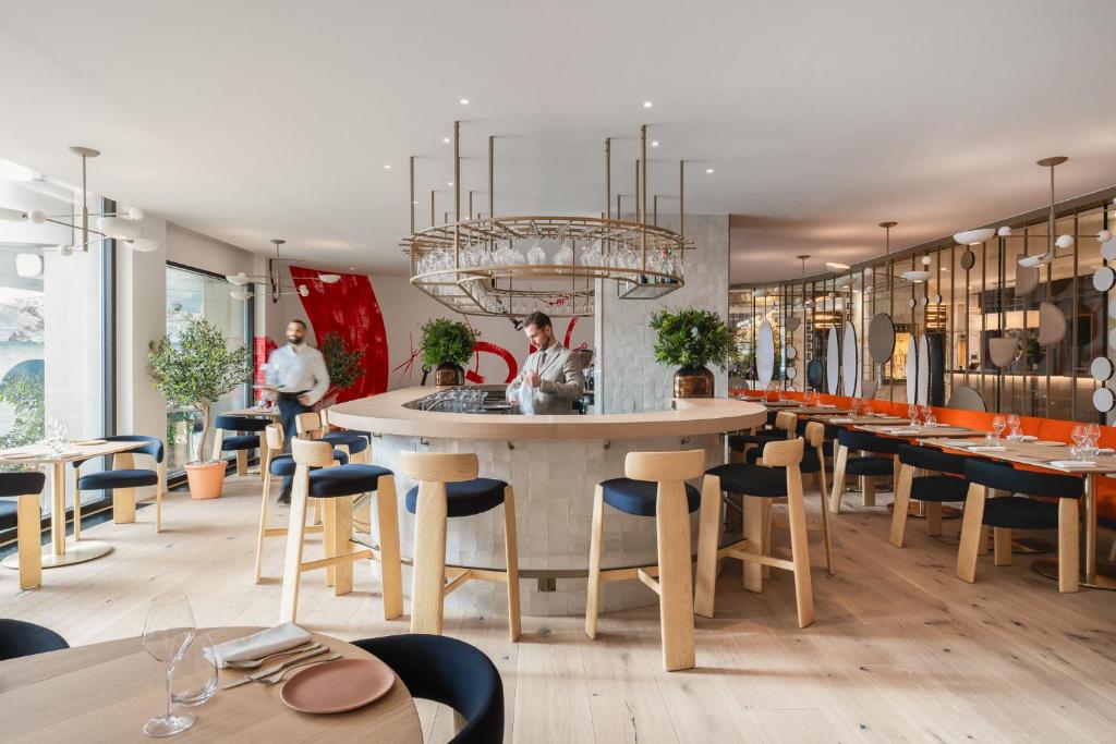 mandarin oriental geneva restauracja hotelowa