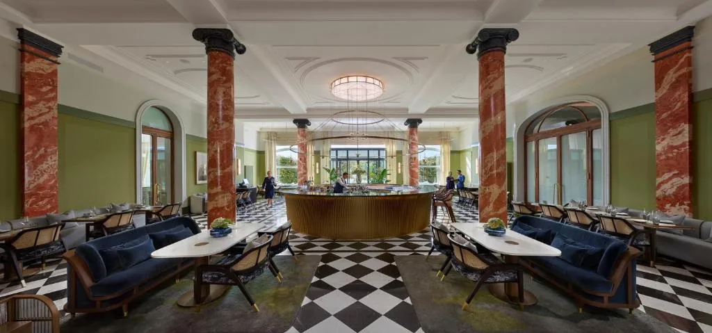 mandarin oriental palace luzern restauracja i bar w hotelu