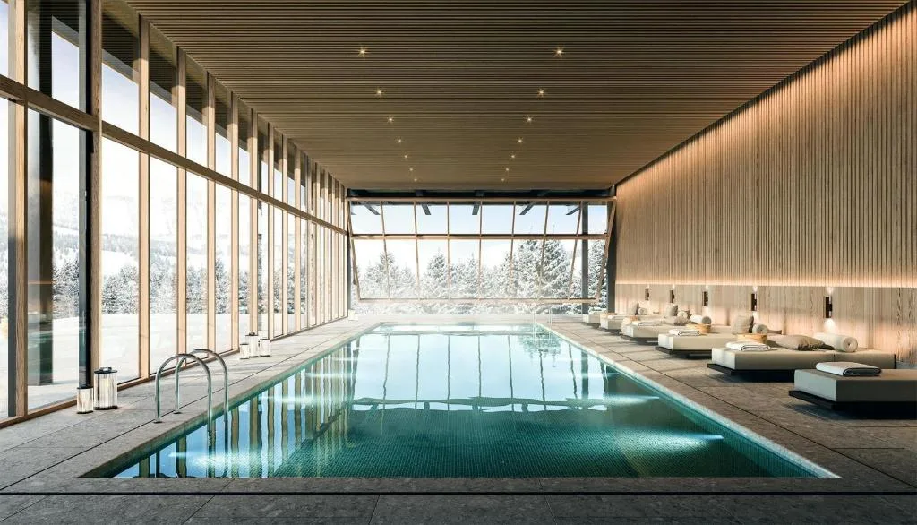 Крытый бассейн One&Only Moonlight Pool с прекрасным видом
