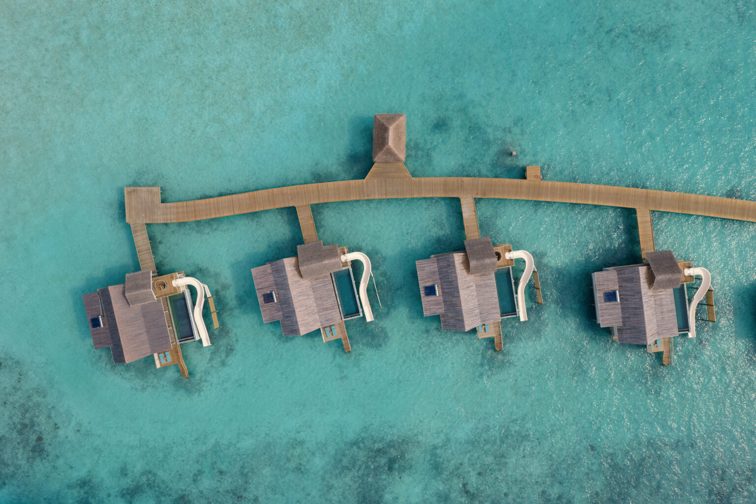 rah gili maldives aerial water villas