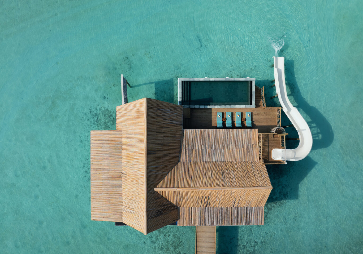 rah gili maldives sunset water pool villa (2br) aerial 03