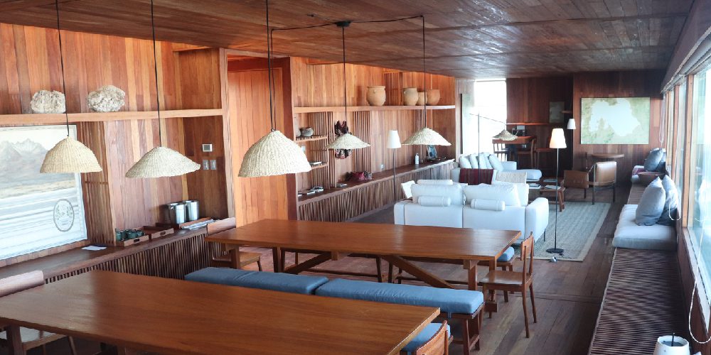 lodge wspólna część do relaksu w obiekcie