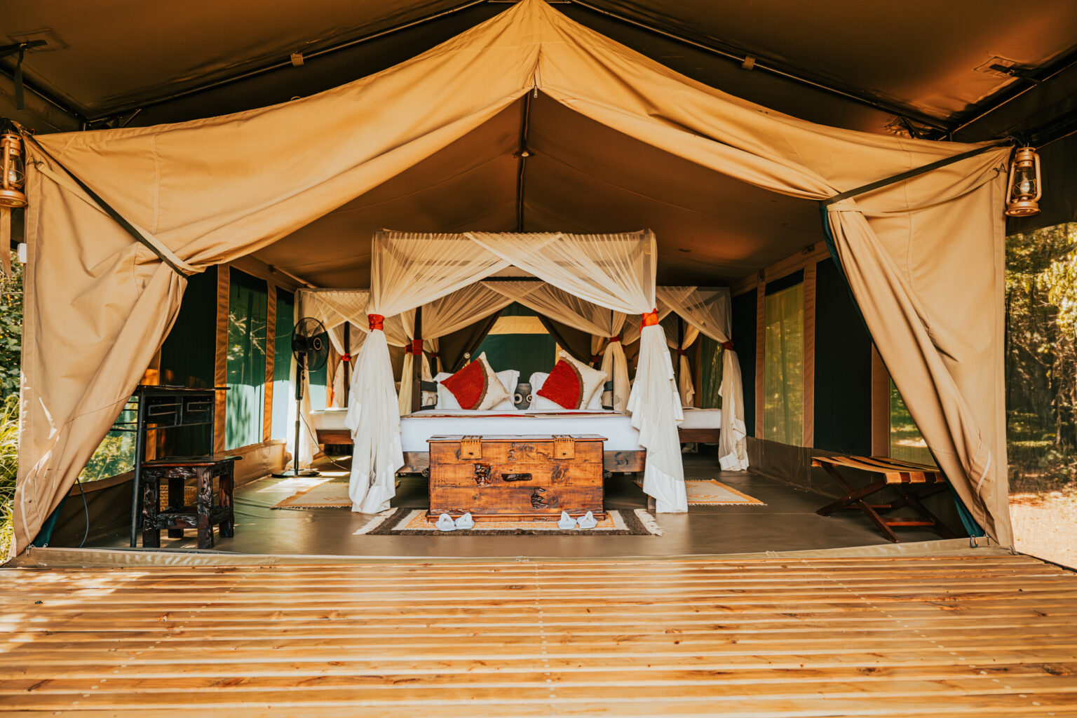 soroi mara bush camp family tent