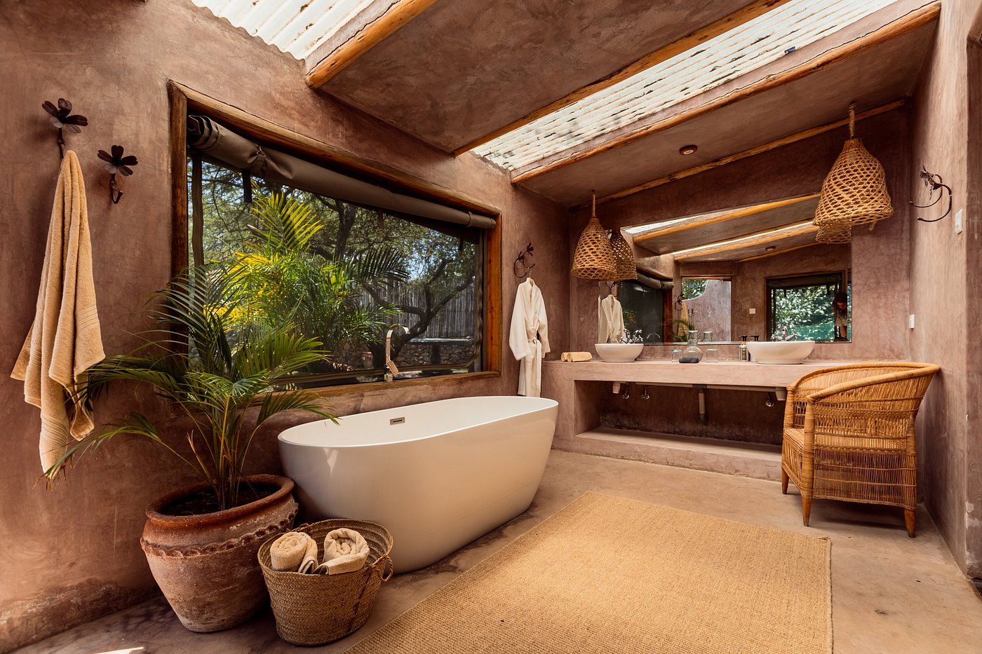 family tent bathroom