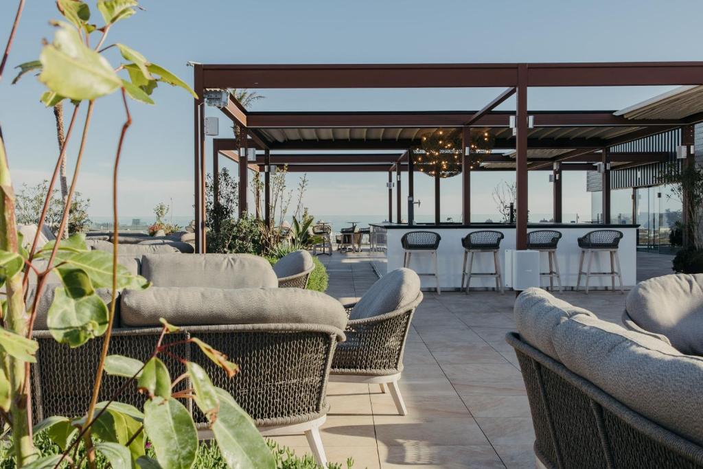 torre melina a gran meliá hotel taras na dachu