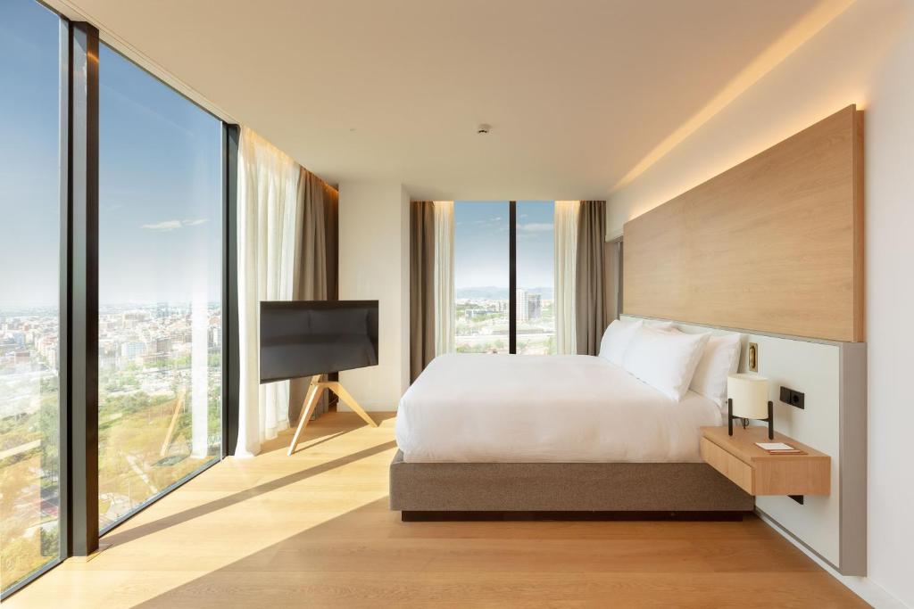torre melina a gran meliá hotel panoramiczny widok na miasto