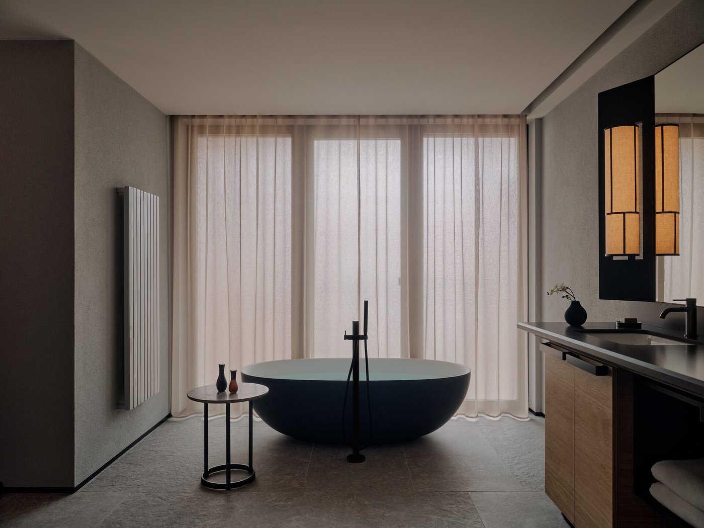 aman rosa alpina bathroom