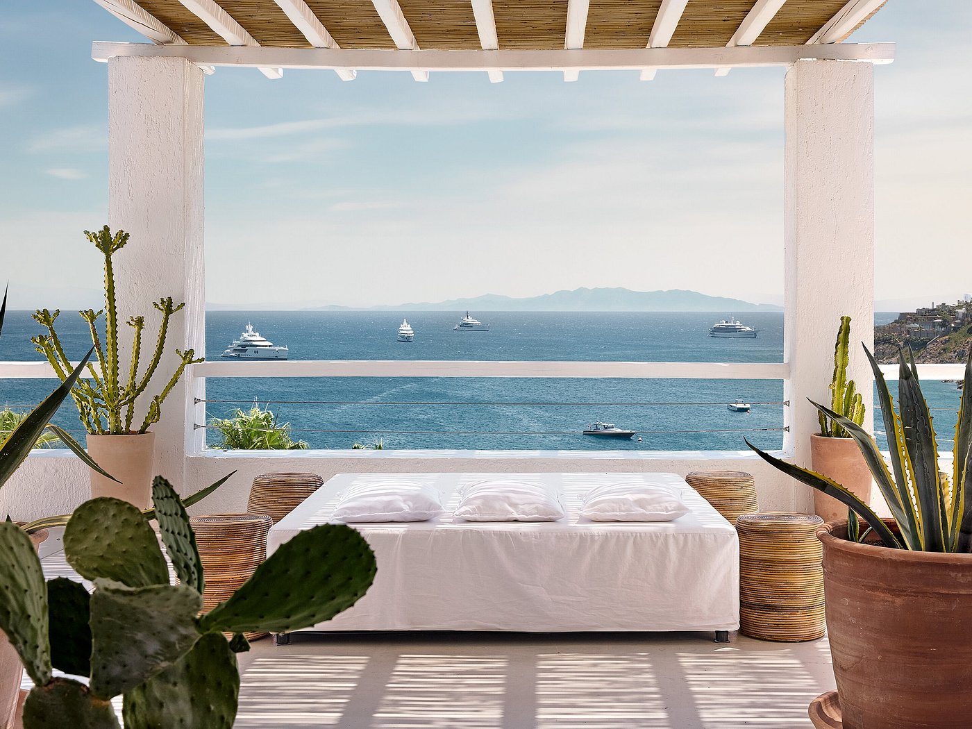 balcony views mykonos