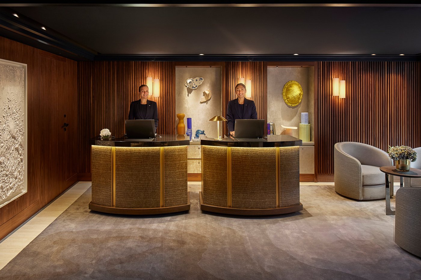 reception area