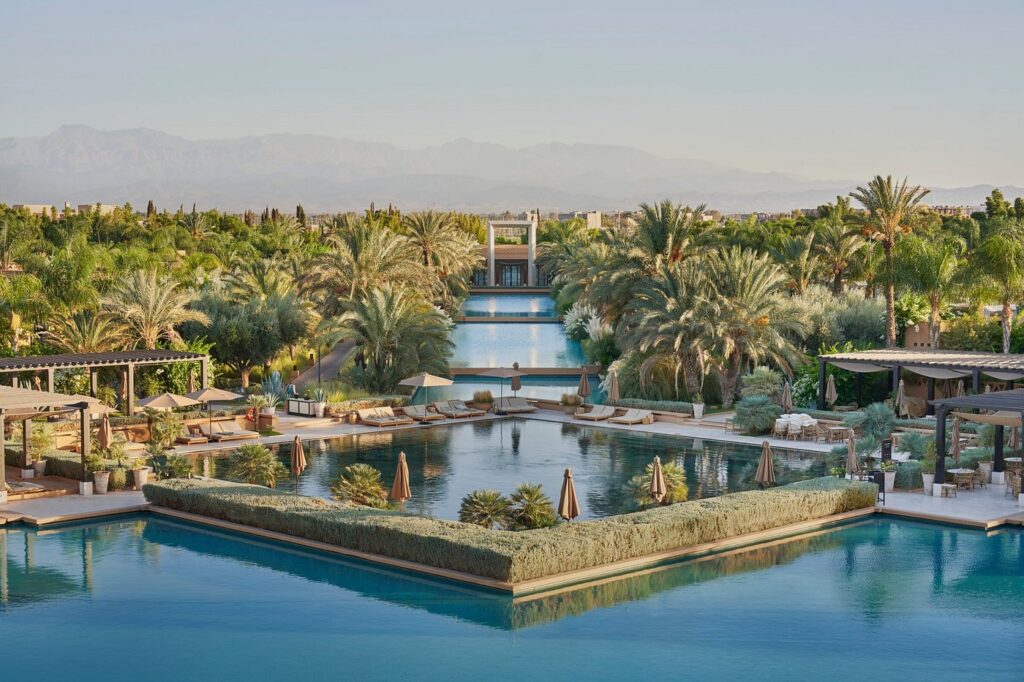 resort aerial view