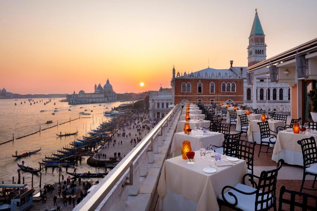 danieli venezia widok na Wenecję z restauracji tarasowej