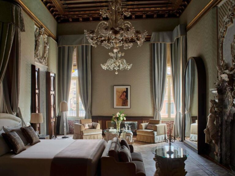 orient express venezia sypialnia w królewskim stylu