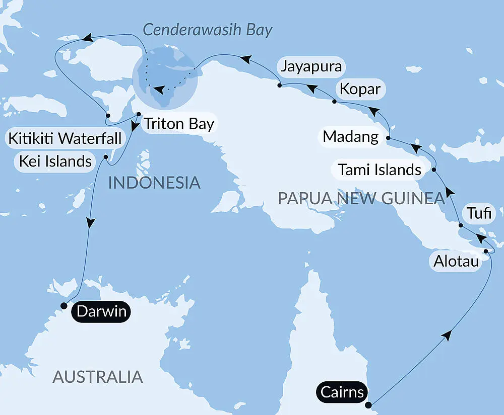 papui nowa gwinea rejs 17 dni 8