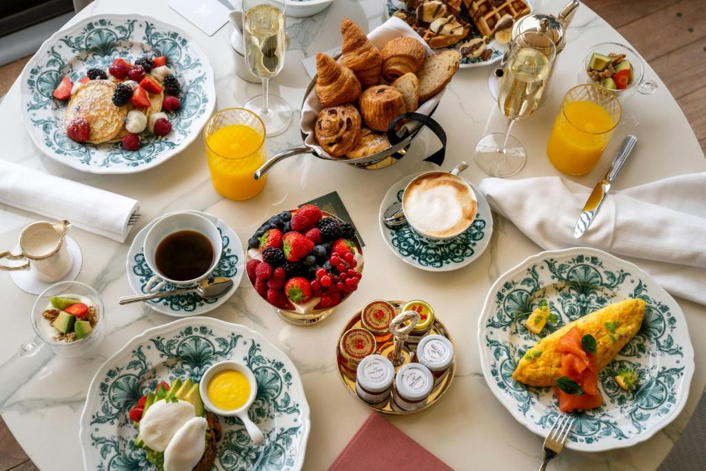 the st regis venice serwowane śniadanie hotelowe