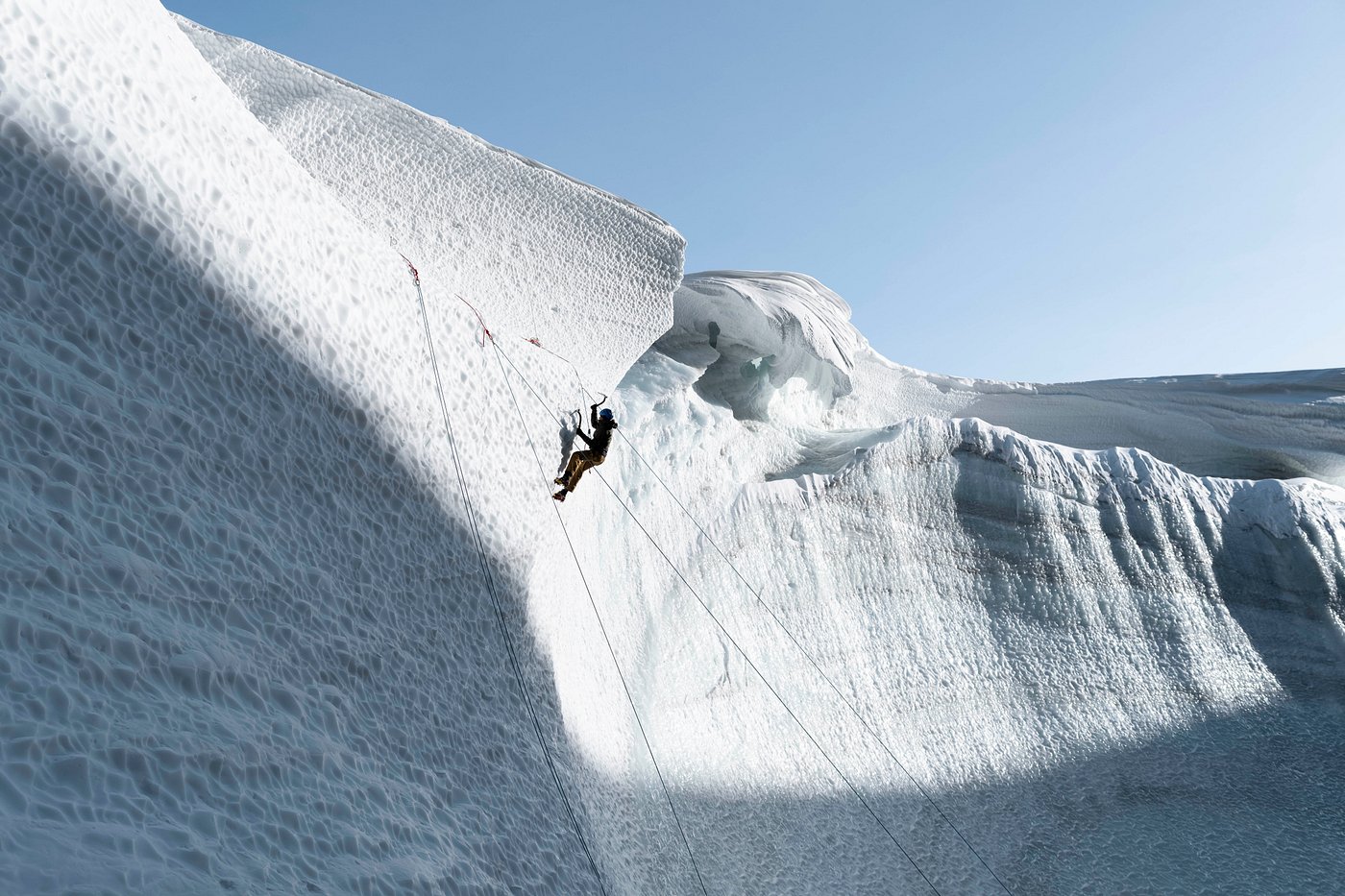 ice climbing