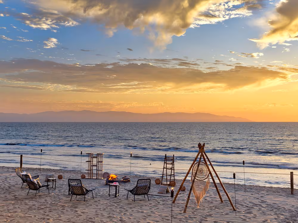 oceanfront bonfire grand velas riviera nuevo vallarta nayarit