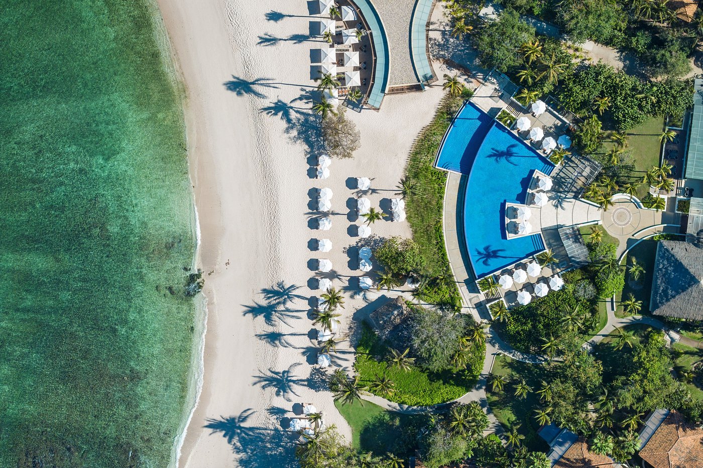sea breeze pool aerial