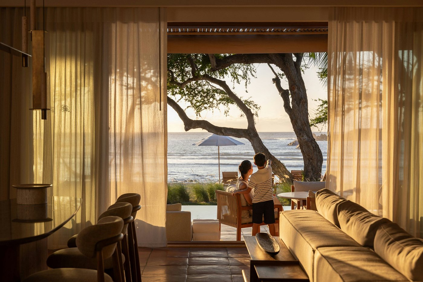 sunsets in punta mita