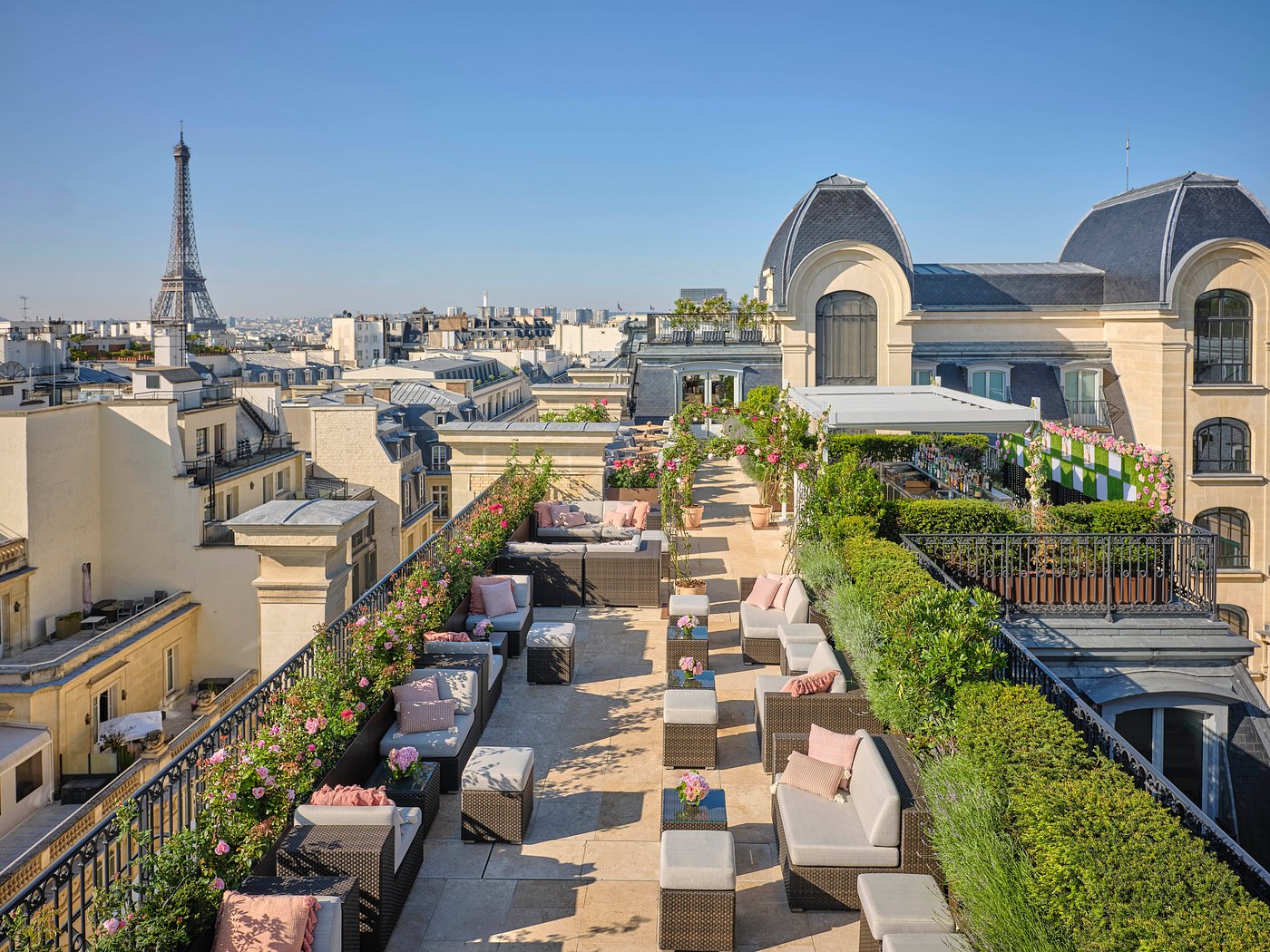 the peninsula paris rooftop